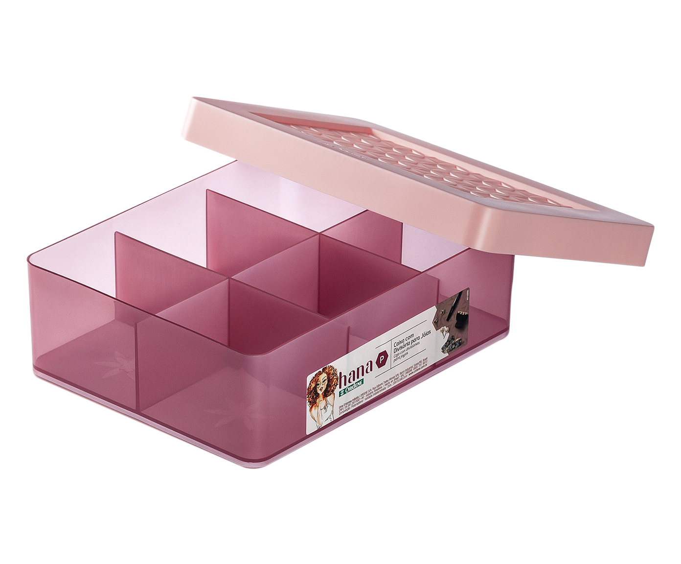 Porta Joias Hana Rosa - image 0