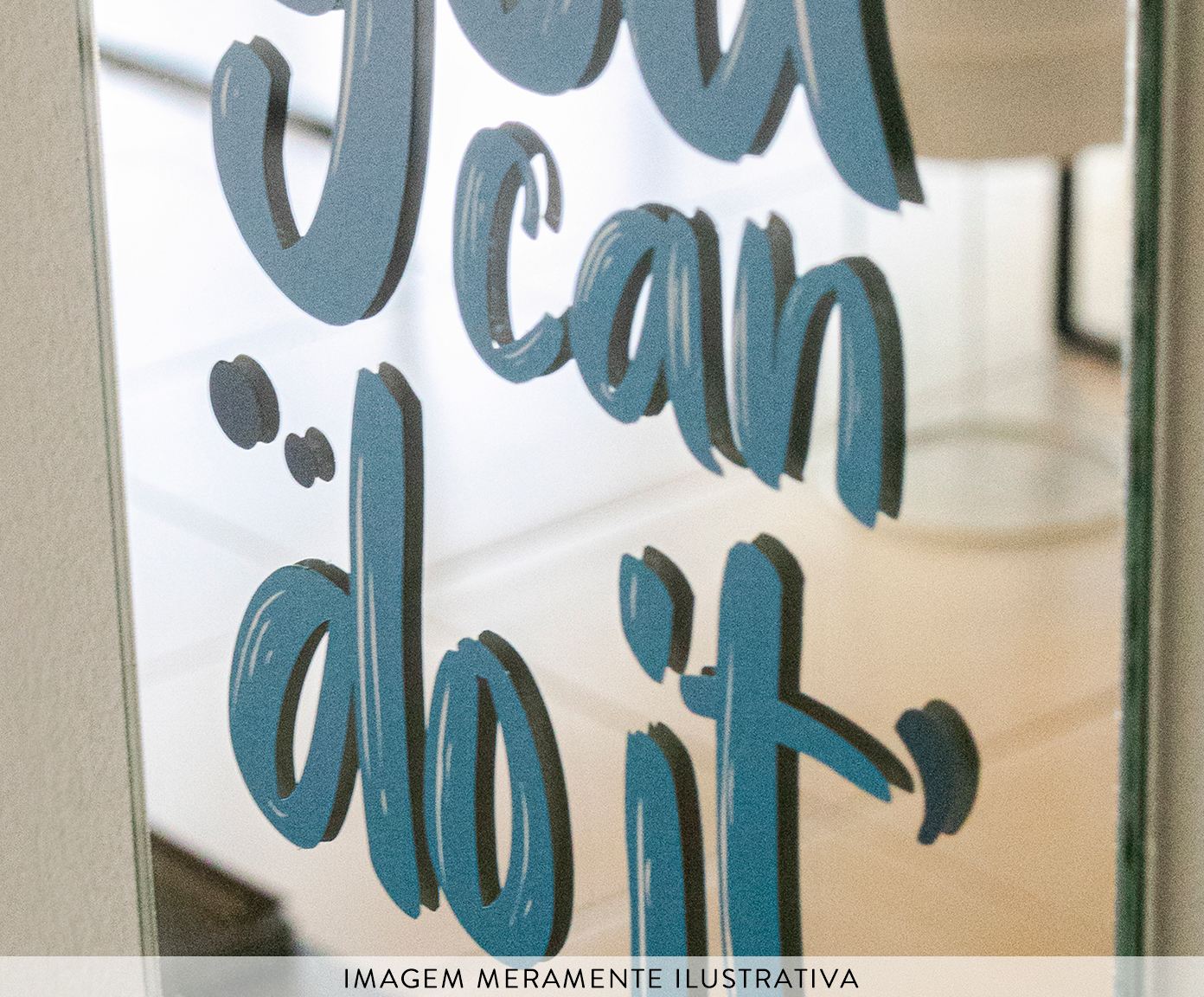 Espelho Decorativo You can do it' image number 2