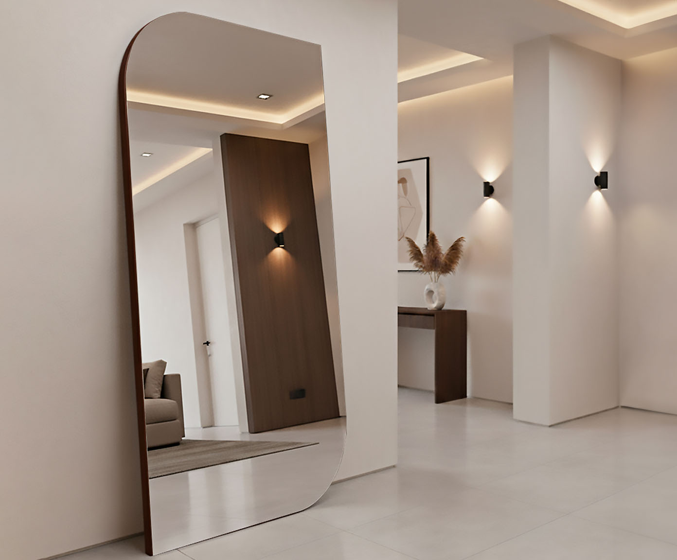 Espelho com Led Smart Bahrein Caf&eacute; image number 2