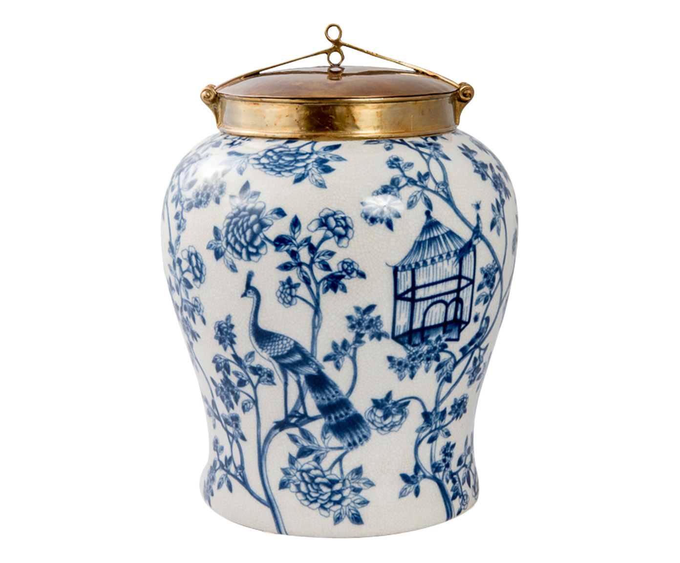 Pote Decorativo em Porcelana Portu - image 0