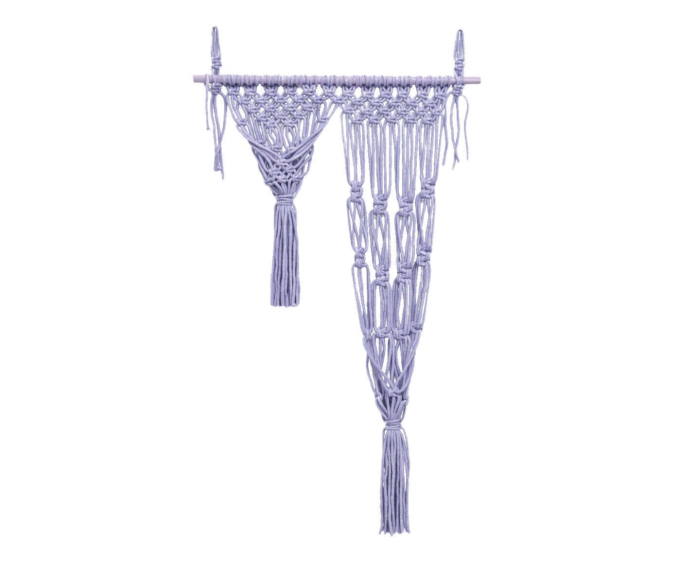 Wall Hanger em Macram&ecirc; Winter Lavanda - image 0