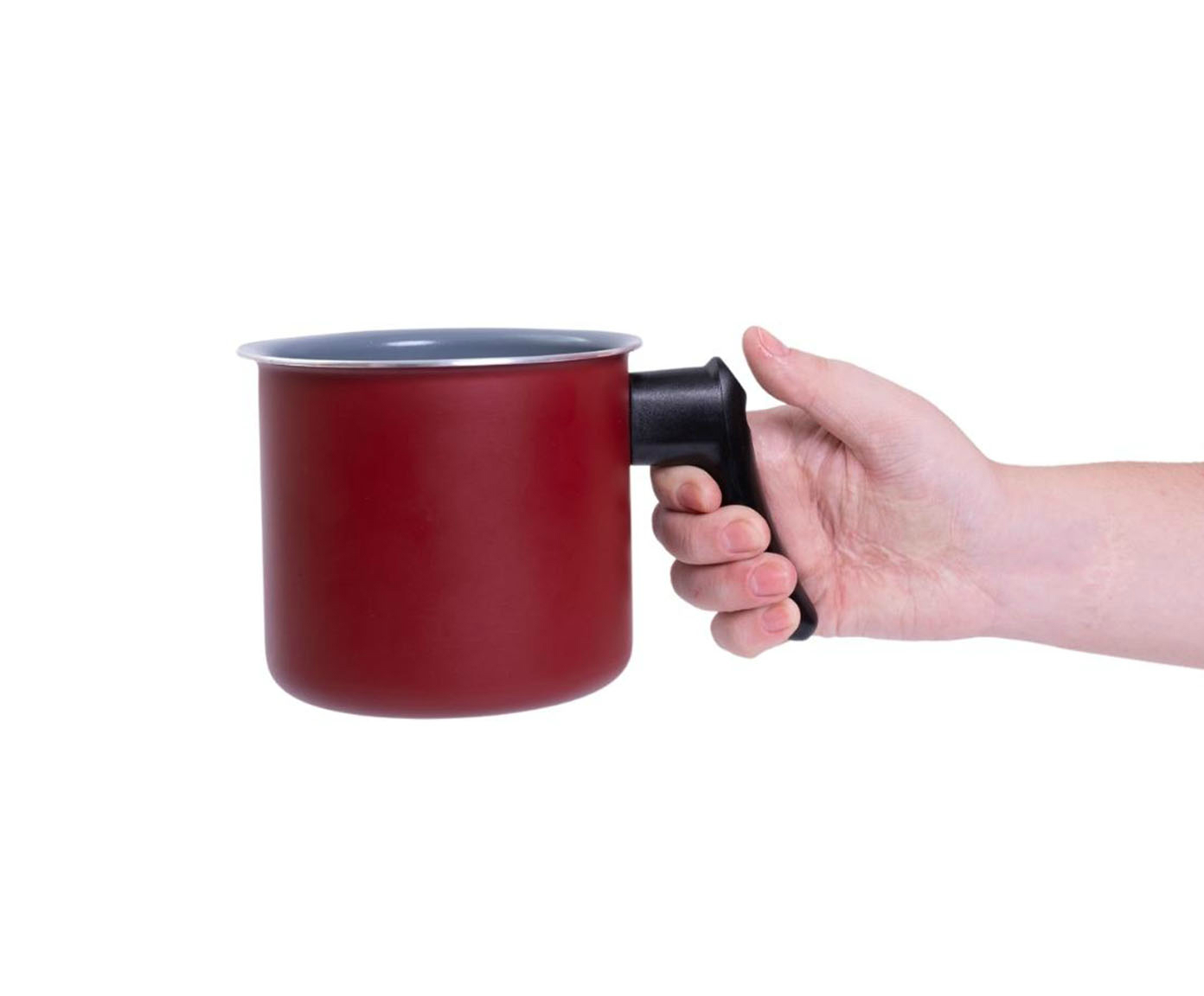 Leiteira com Antiaderente Oikos Vermelho - image 1
