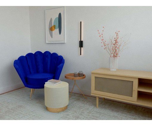 Arandela de Led Luz indireta Candace l Preto  - Bivolt image number 2