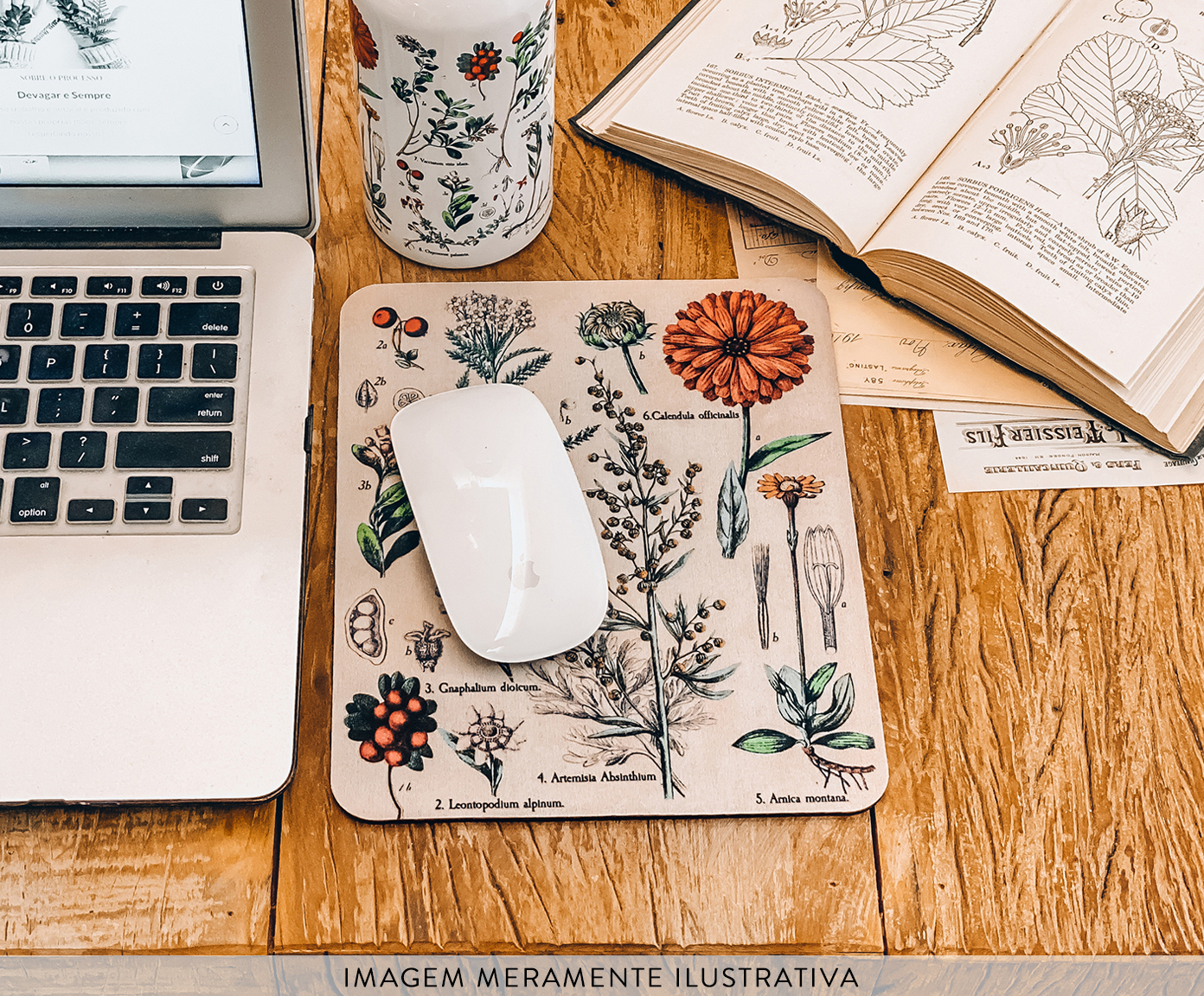 Mousepad Botany image number 2