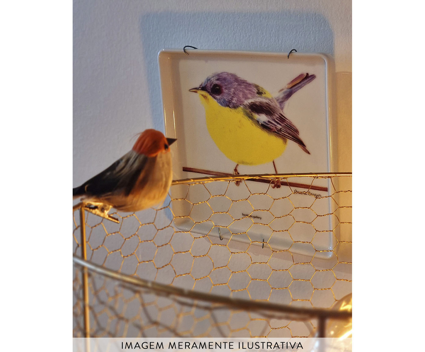 Prato de Porcelana Mariquita Bruna Berger - image 1
