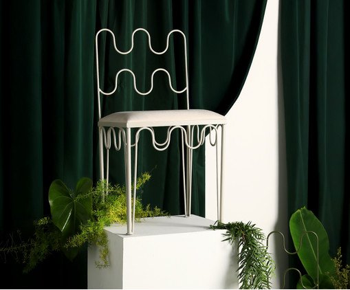 Cadeira Pop Indoor Ondas - Fendi - image 1