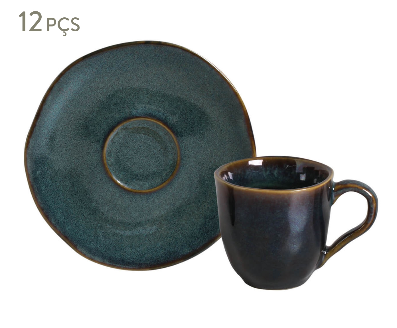 Jogo de X&iacute;caras para Caf&eacute; Org&acirc;nico Oceano Azul - image 0