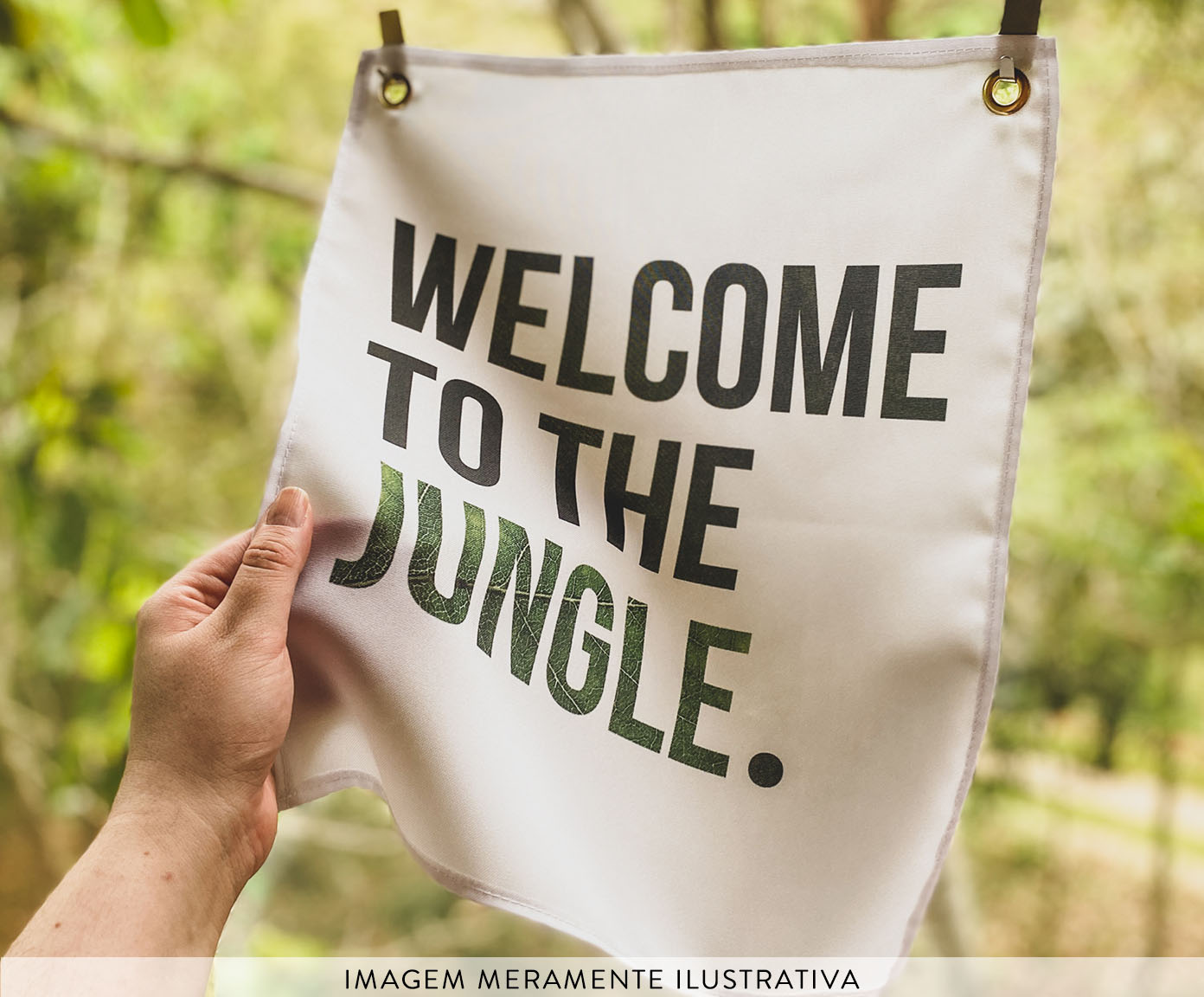 Bandeira Welcome To The Jungle image number 2