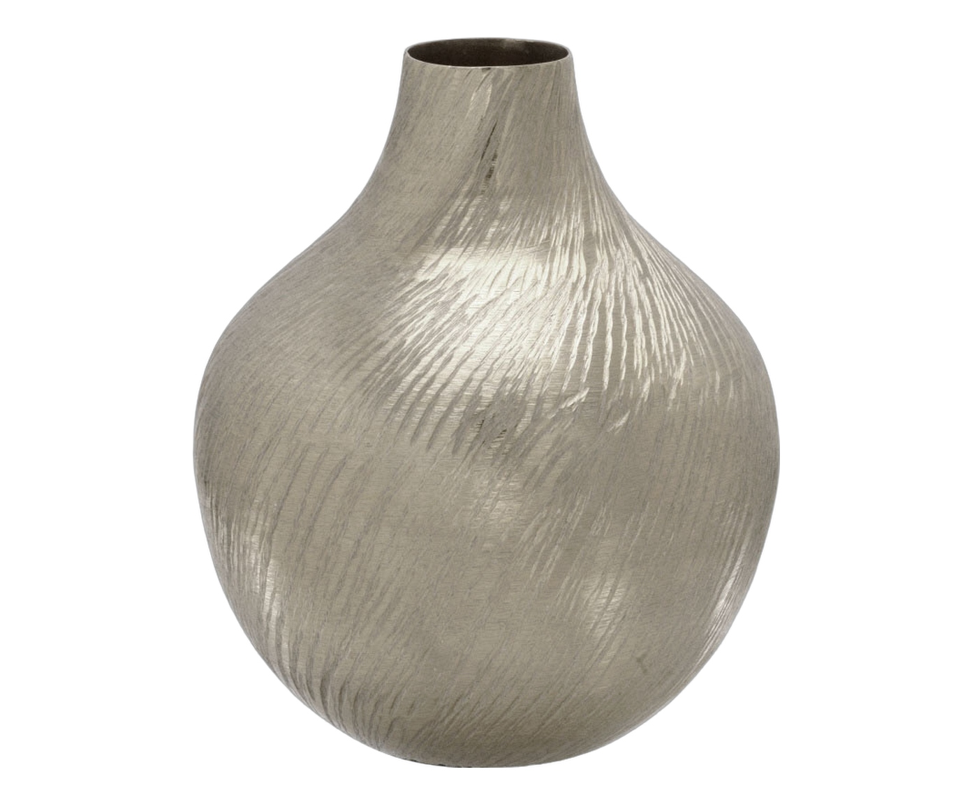 Vaso Decorativo Drevon Prateado - image 0