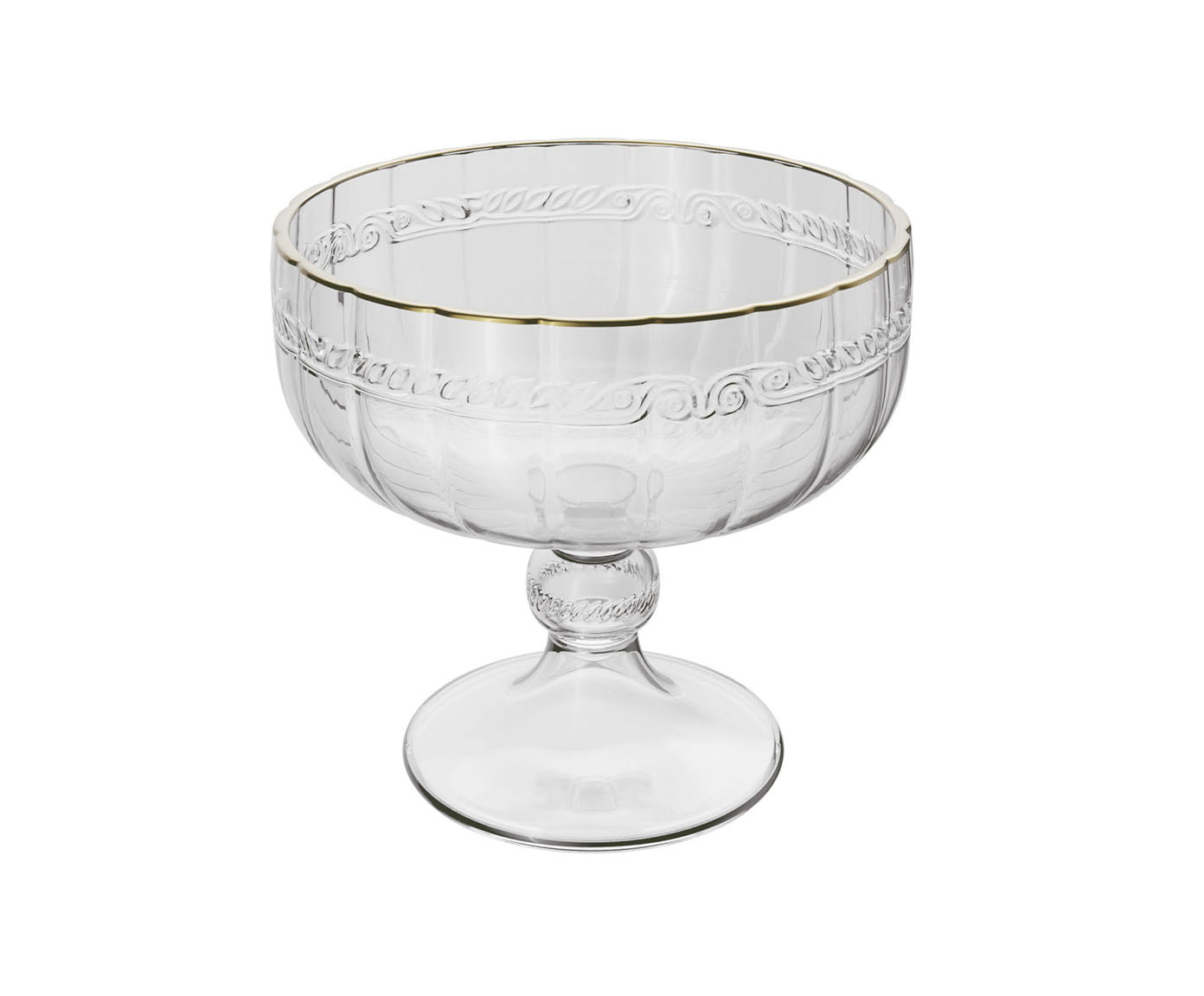 Ta&ccedil;a para Sobremesa com Fio de Ouro Imperial - image 0