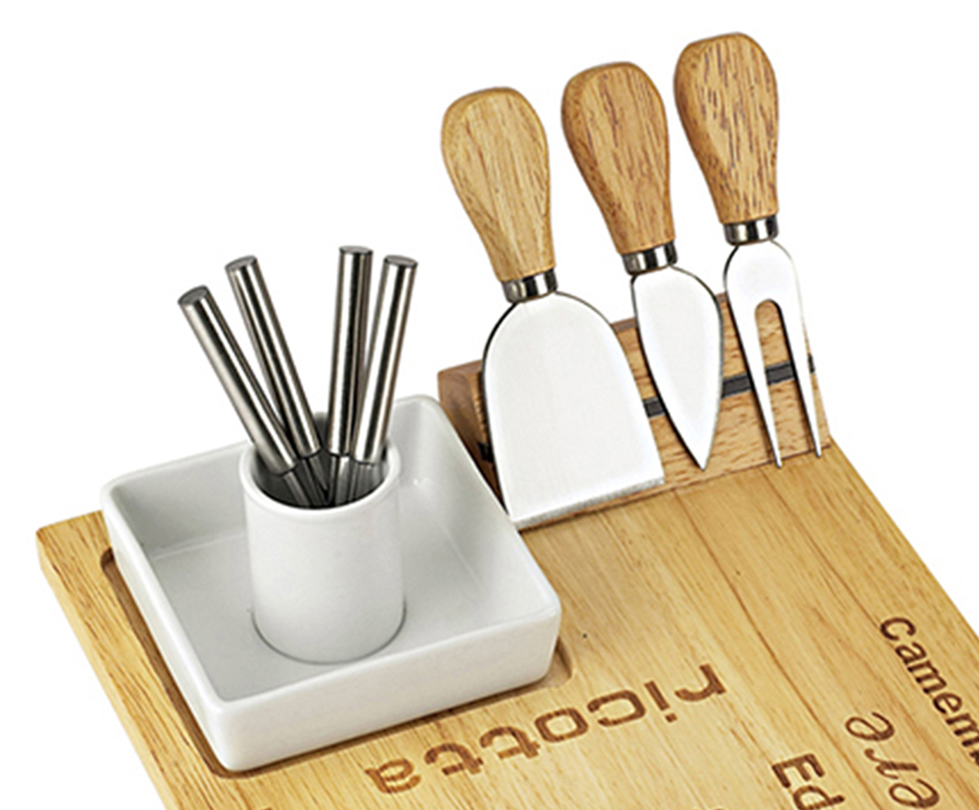 Jogo para Queijo em Inox Luma - image 1