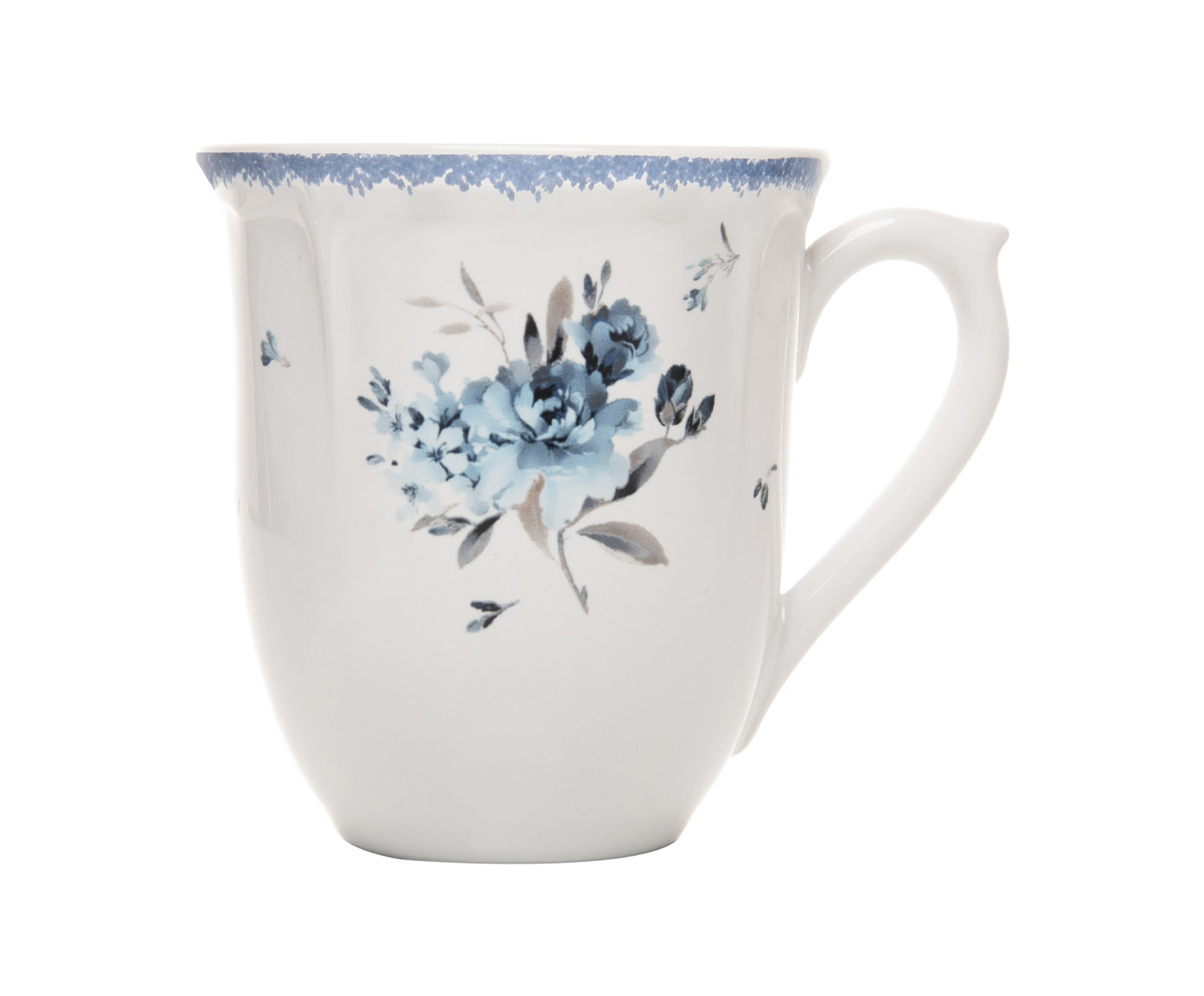 Caneca de Cer&acirc;mica Florescer Azul - image 0