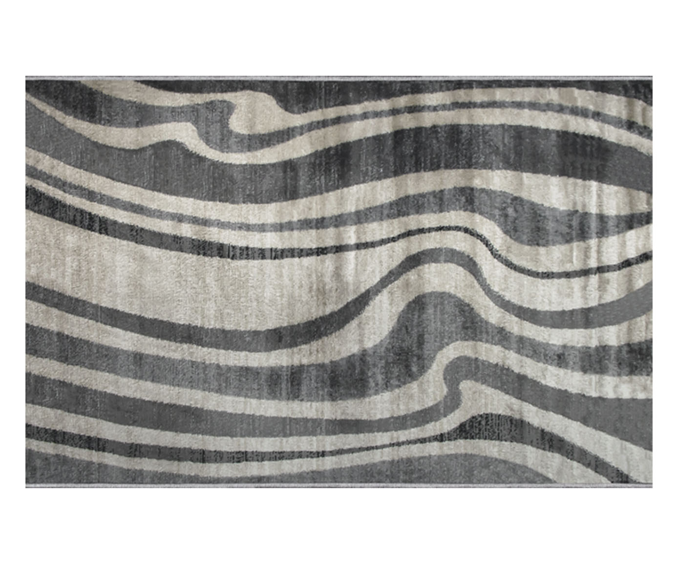 Tapete Turco Royalt Cream Dark Gray - image 0