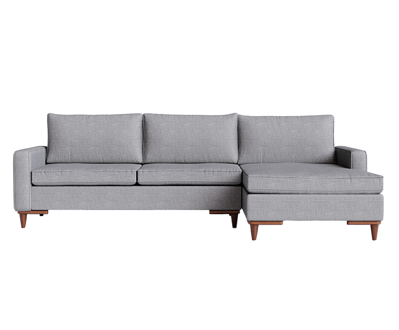 Sof&aacute; Sivas com Chaise Esquerda II Cinza - image 0