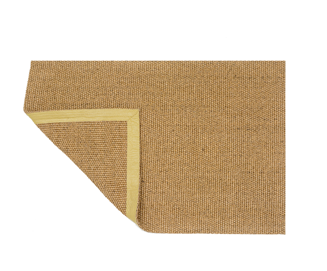 Tapete em Sisal com Dobra Virada Amazonas - Bege - image 1