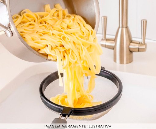 Peneira em A&ccedil;o Inox Pr&aacute;tica Kitchenaid Cinza image number 2