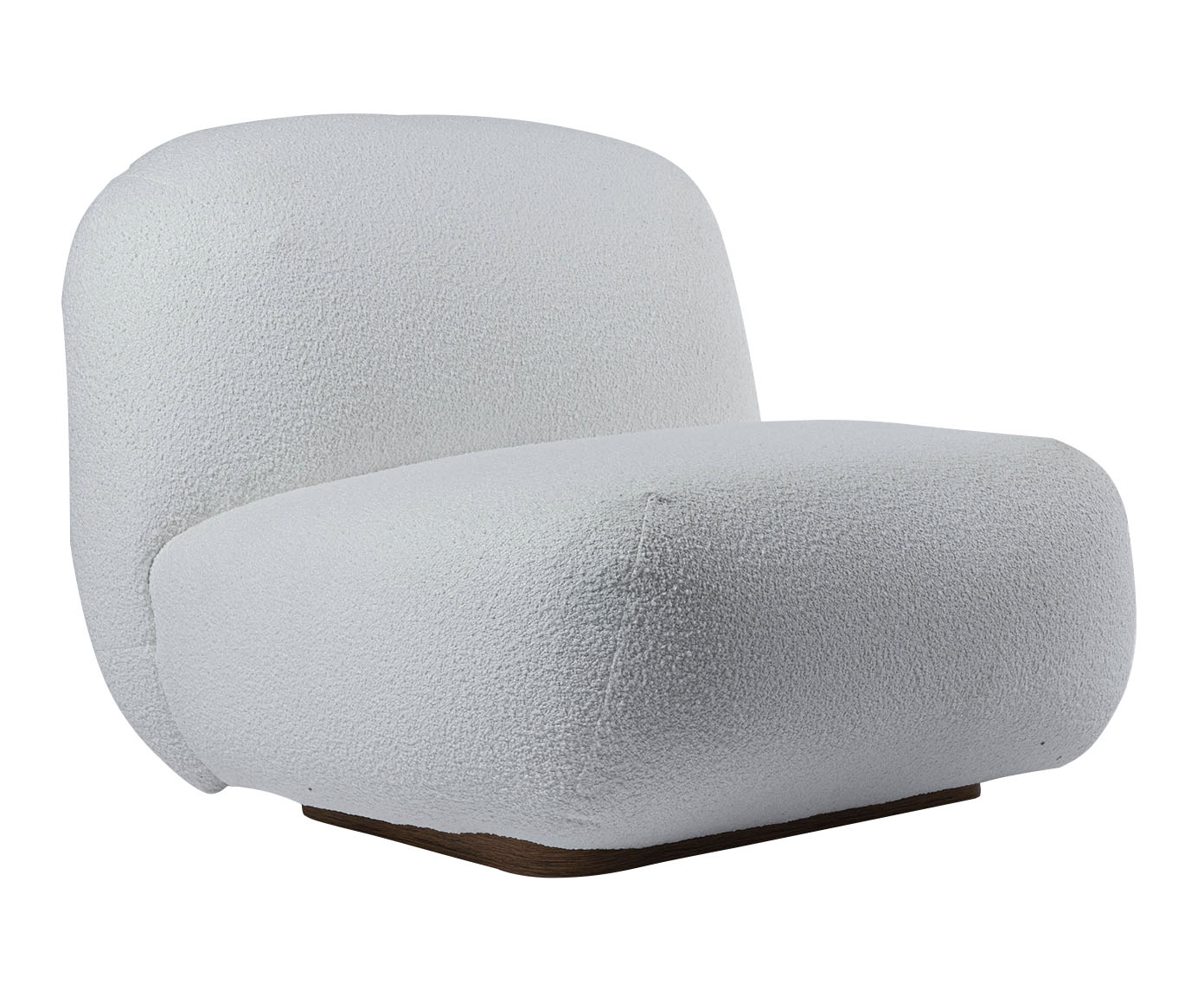 Poltrona em Boucle Nube Branco - image 0