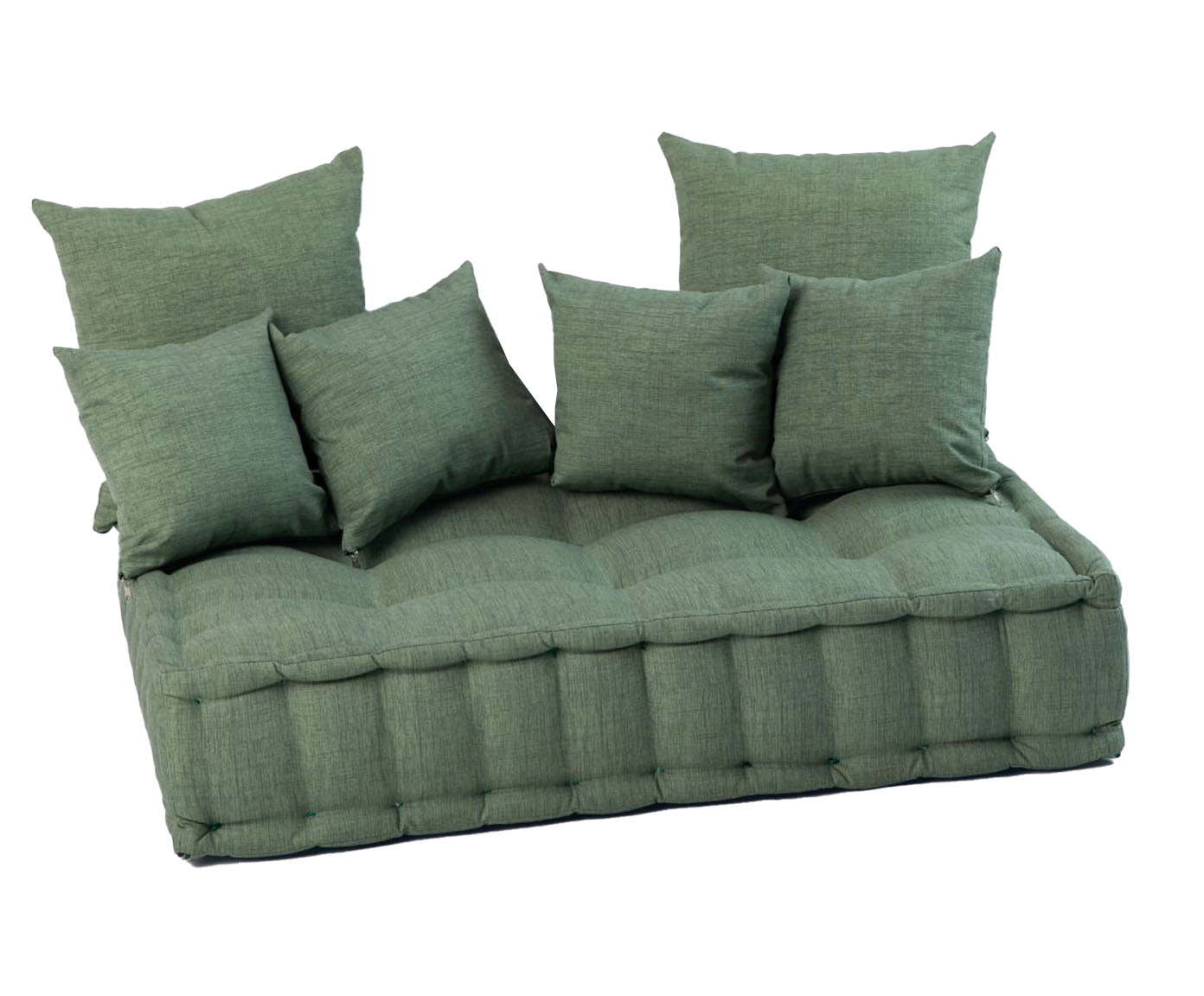 Futon Turco Impermeabilizado Verde - image 0