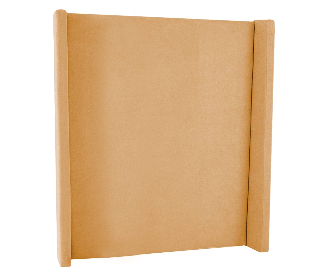Cabeceira em Boucle Aveludado Classic Amarelo Ocre image number 2