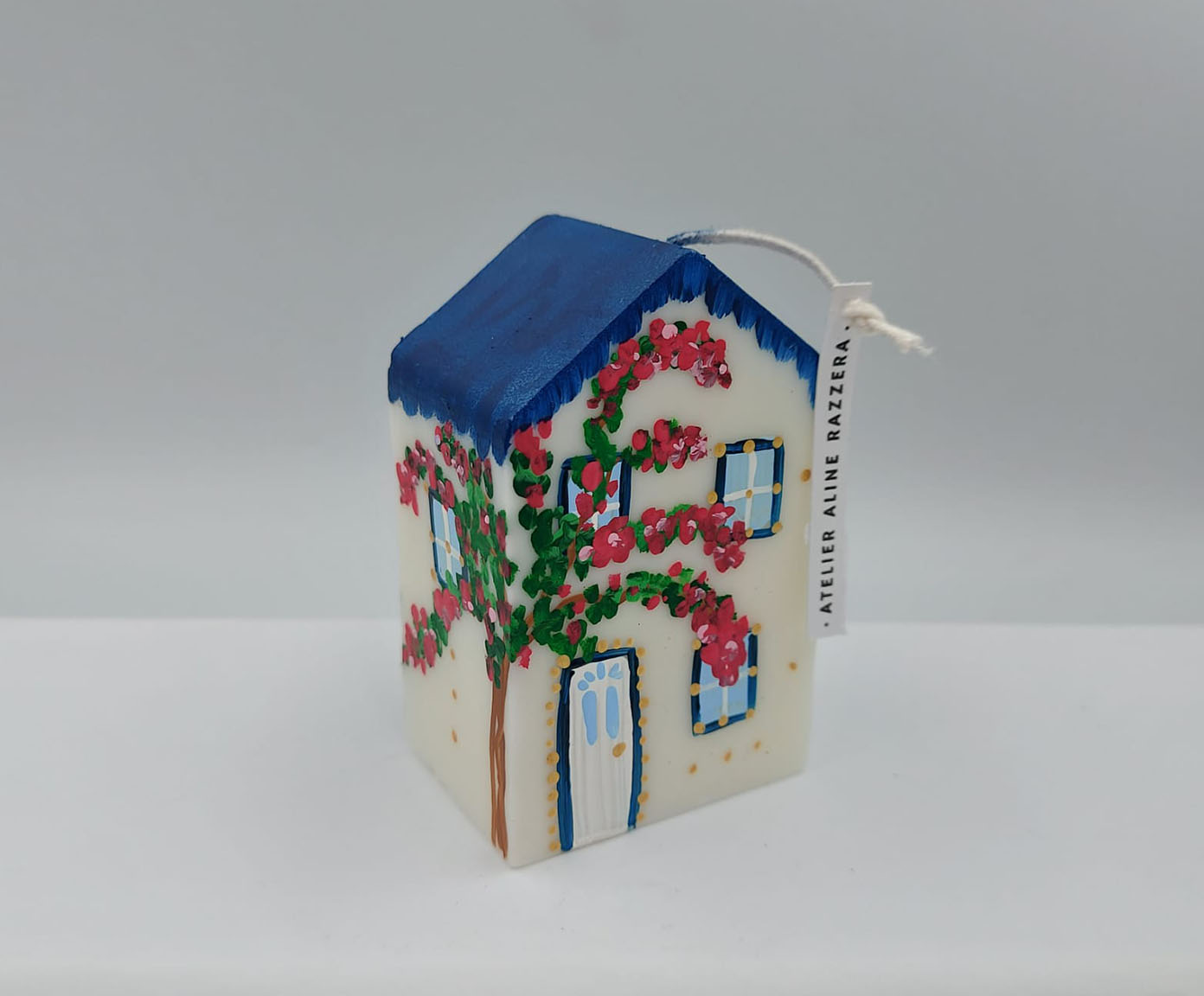 Vela Casinha Flor Primavera - image 1