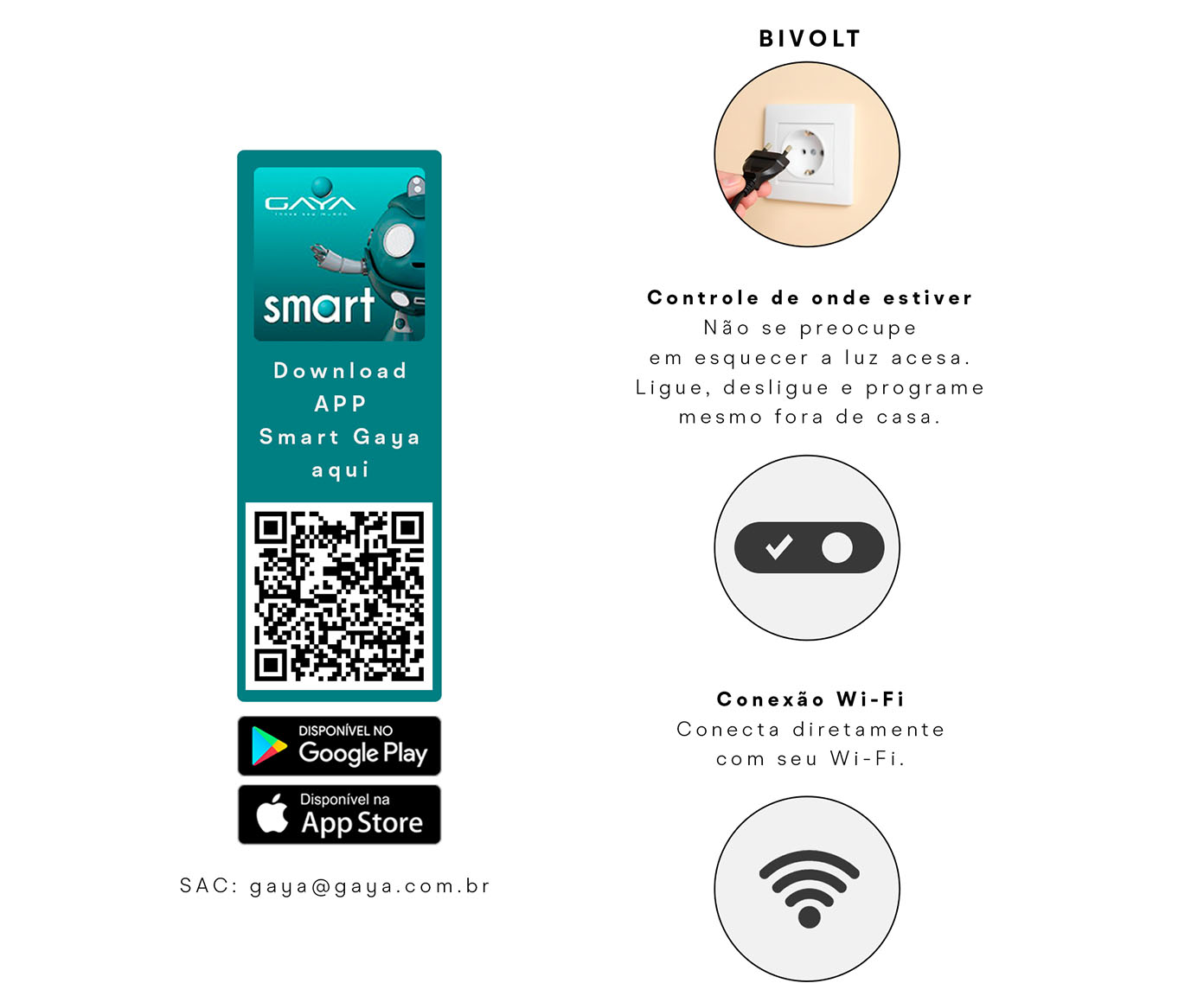 Espelho com Led Smart Bahrein Preto image number 4