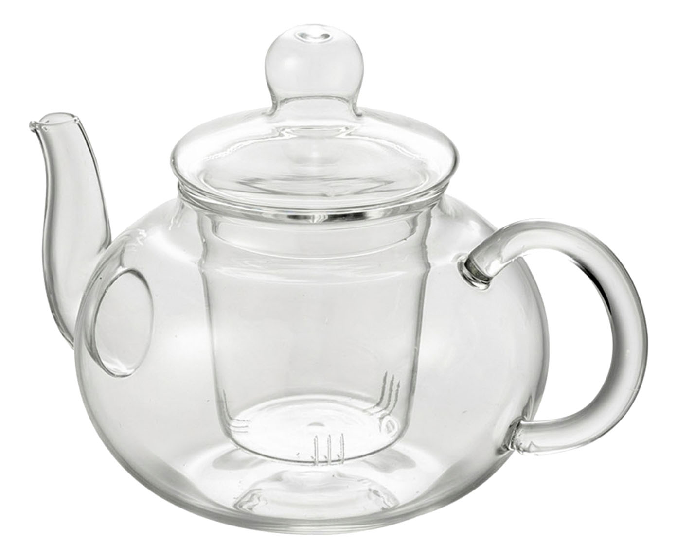 Chaleira de Vidro Charlotte - Transparente - image 0