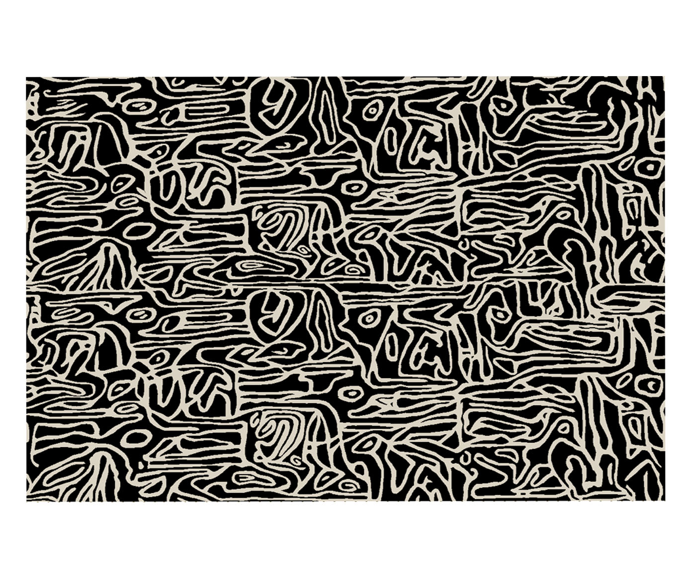Tapete Rupestre Marabella Elite Cyclone Black - image 1