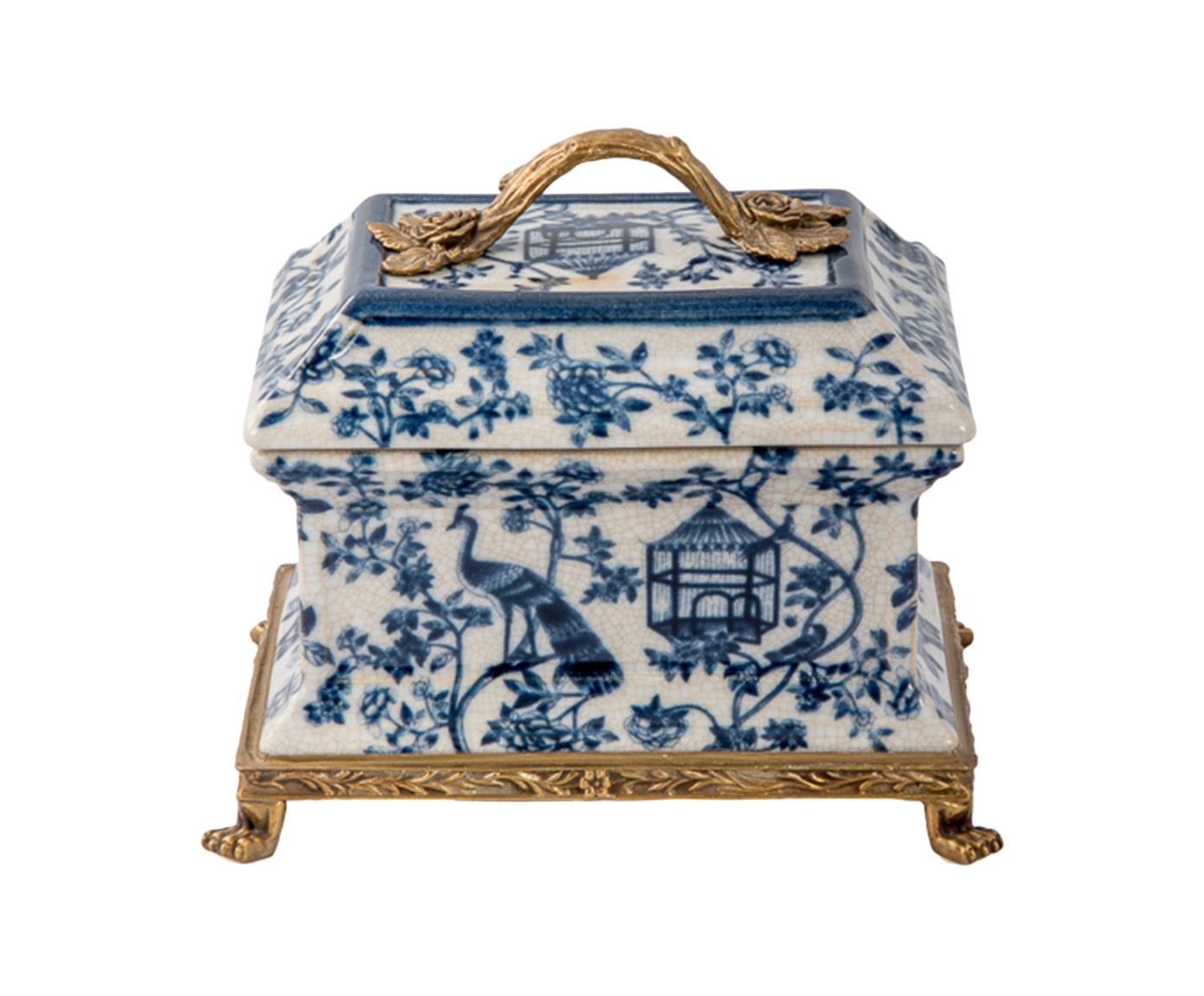 Pote Decorativo em Porcelana Portu II - image 0