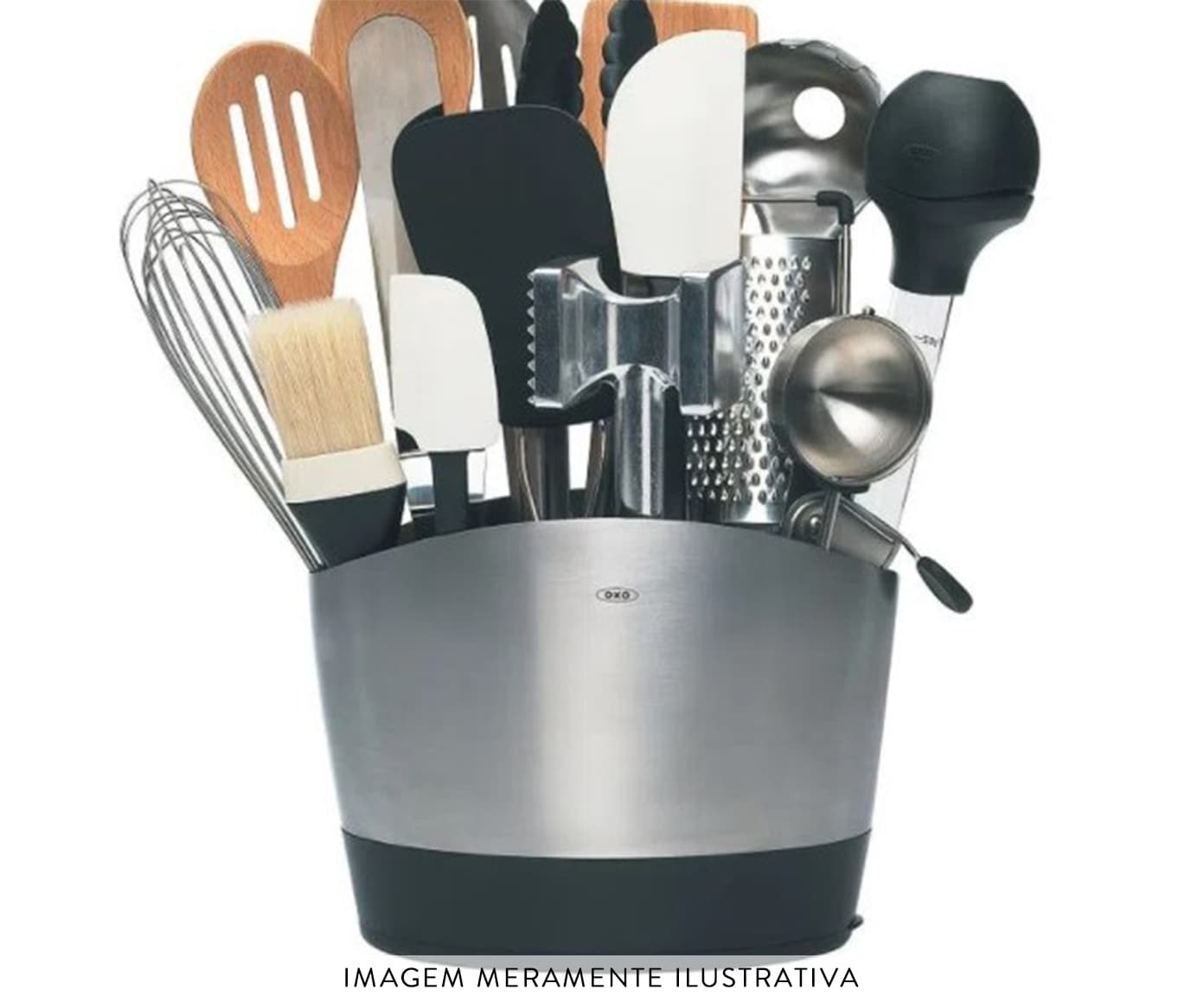 Porta-Utensilio em Inox Pacsi - image 1