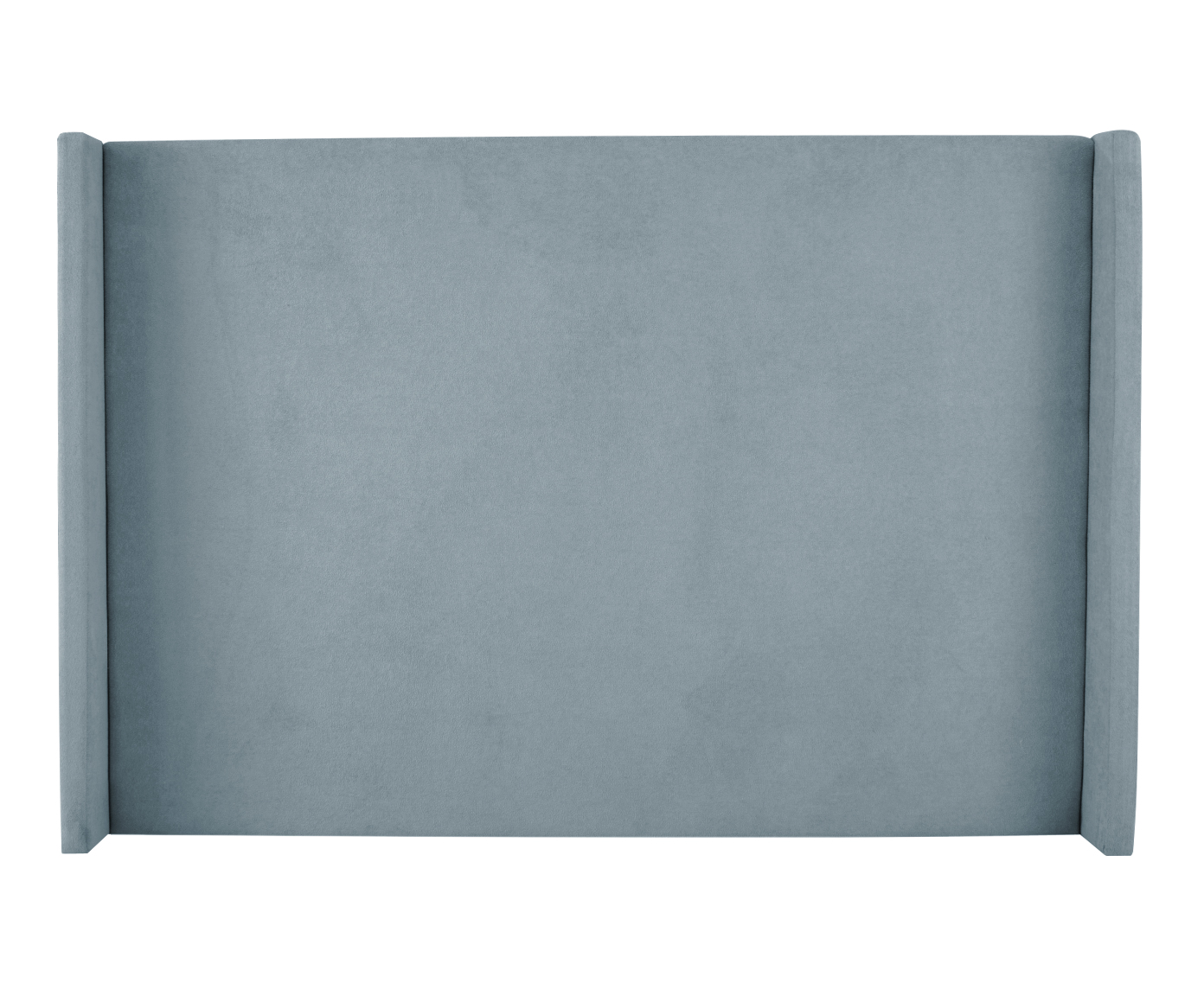 Cabeceira em Boucle Aveludado Classic Azul image number 1