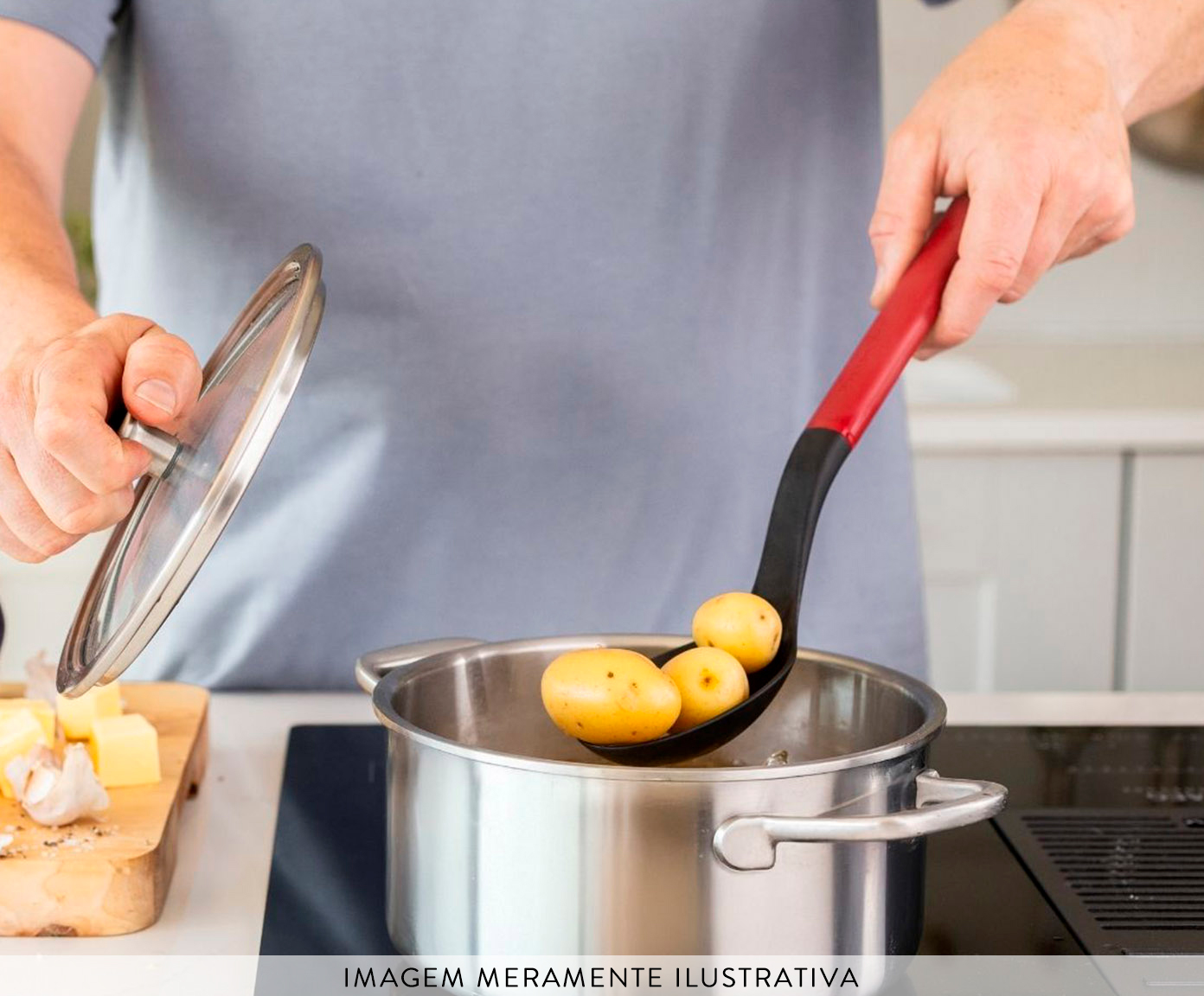 Colher para Servir em Nylon para Servir Kitchenaid Vermelha image number 2