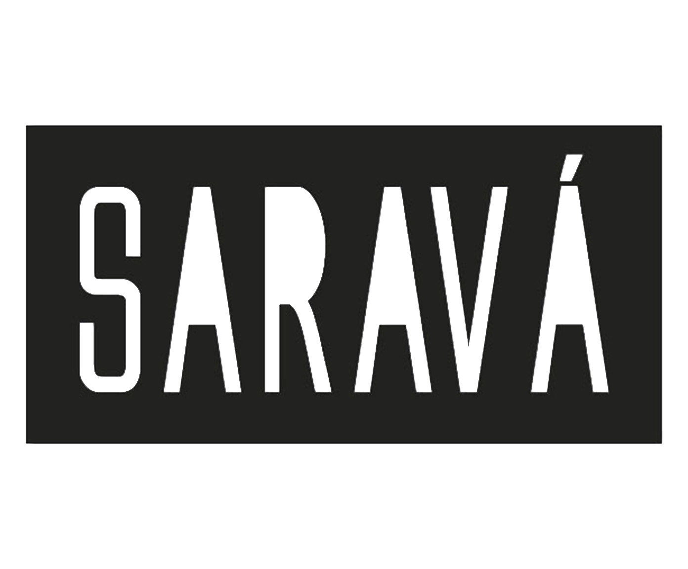 Placa de Madeira Sarav&aacute; - Preta - image 0