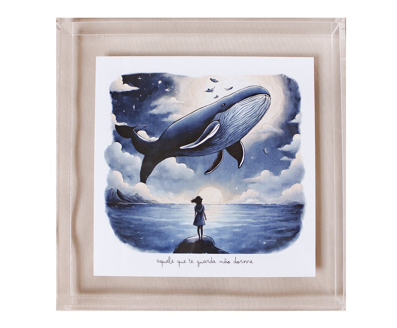 Quadro em Acr&iacute;lico "Aquele Que Te Guarda N&atilde;o Dorme" - image 0