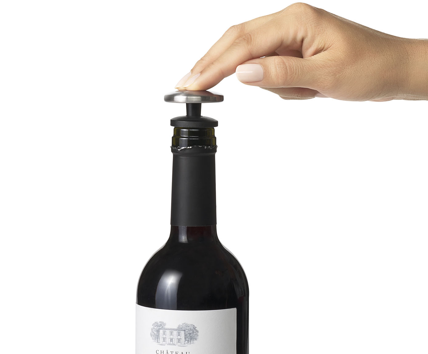 Jogo de Tampa para Vinho em Inox Sertorio image number 2