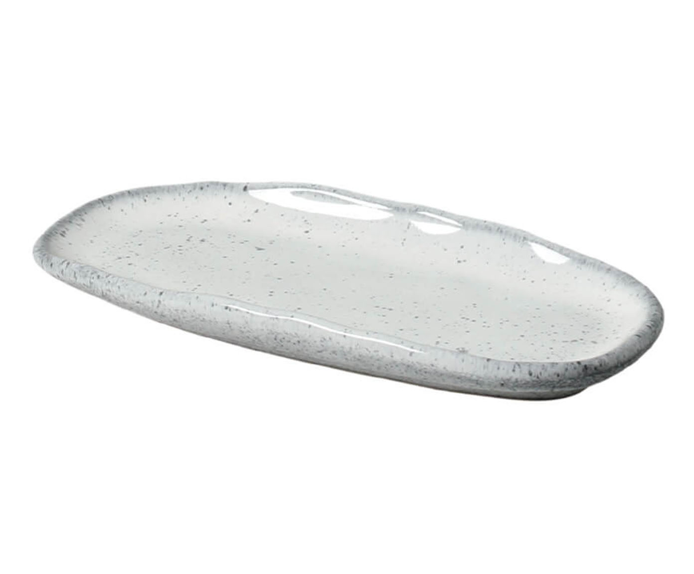 Jogo de Travessas Oval Rasa Mini Org&acirc;nico Echo Branco - image 1