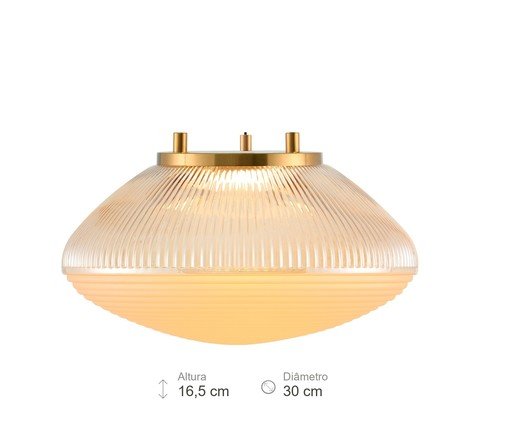 Pendente Bagatti Champanhe e Dourado image number 5
