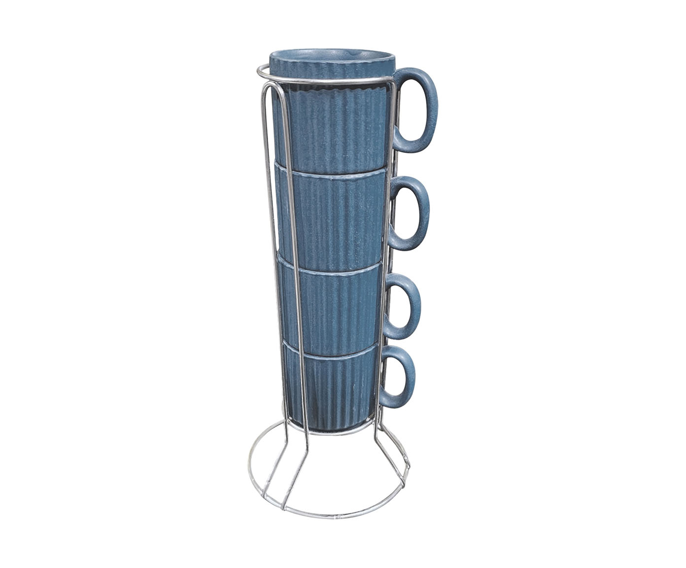 Jogo de X&iacute;caras para Caf&eacute; Striatto Cinza - image 0