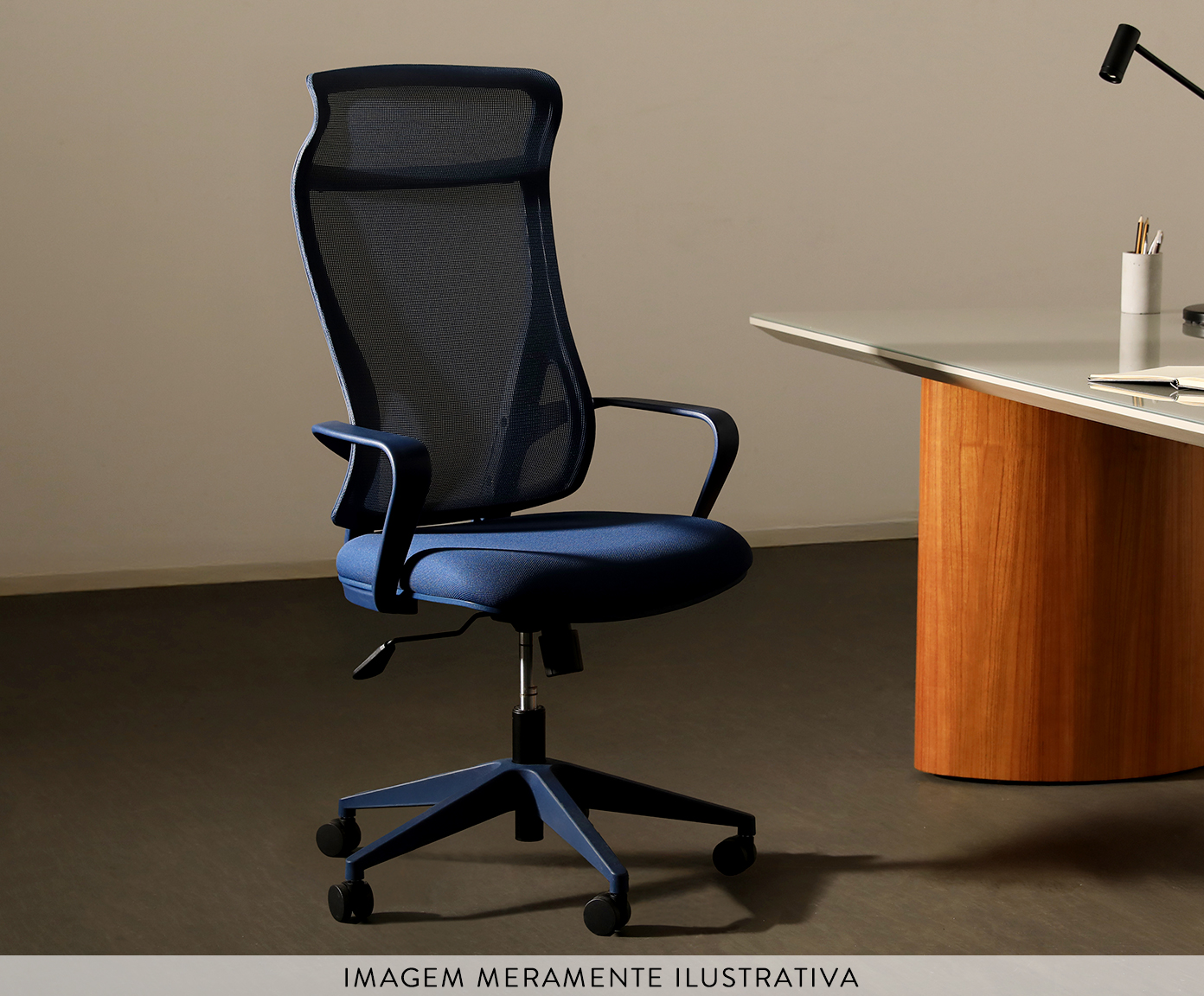 Cadeira Office Kira Azul - image 1