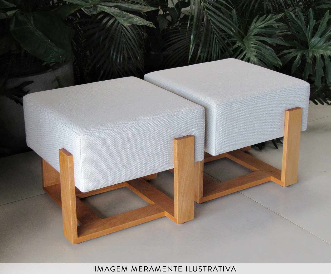 Puff Prism em Linho - image 1