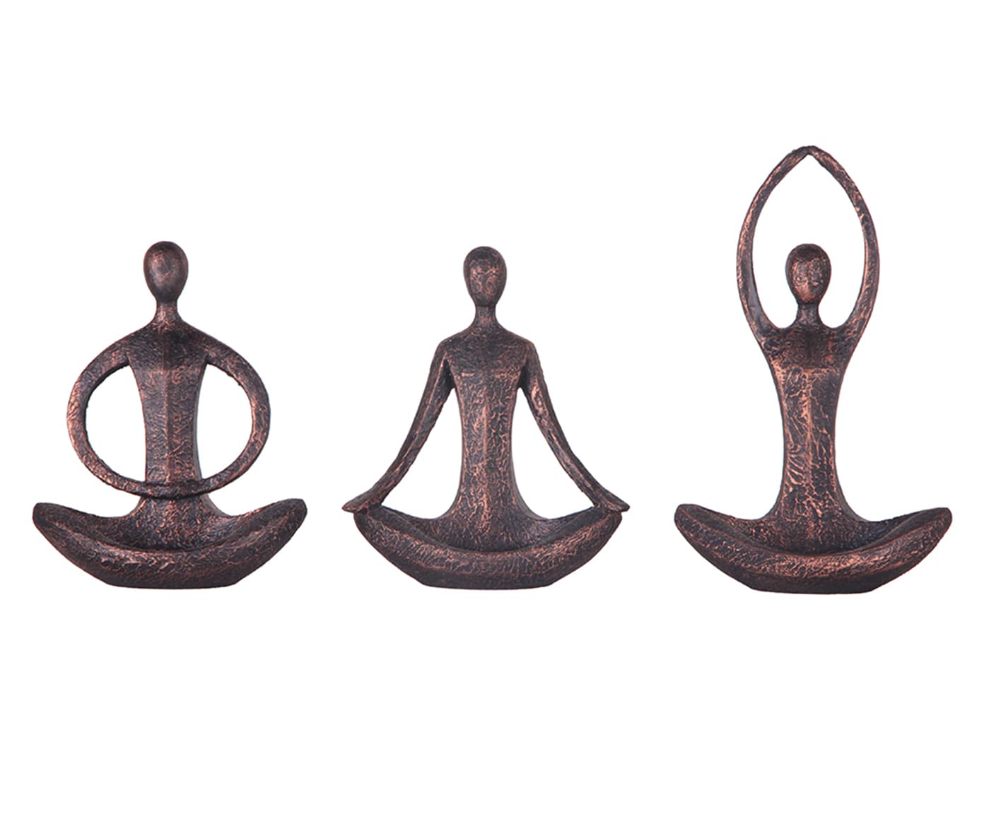 Jogo de Porta Joias Yoga Bronzeado - image 0
