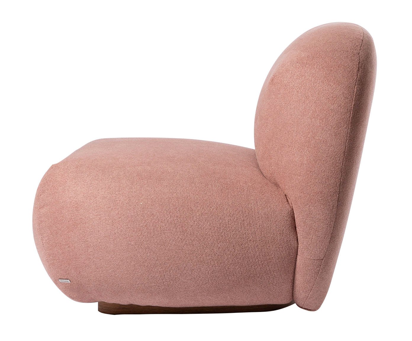 Poltrona em Veludo Boucle Nube Rose image number 4