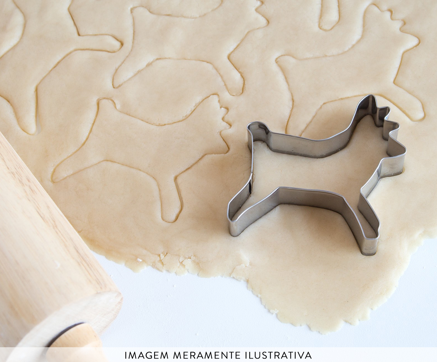 Molde para Biscoito em Inox Deer - image 1
