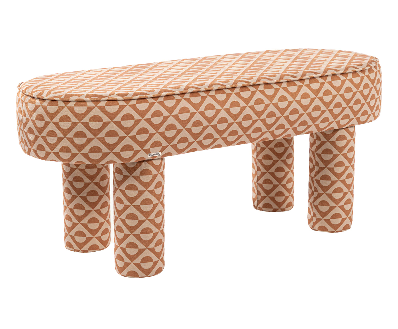 Puff Oval Bold Duo Mostarda - image 0