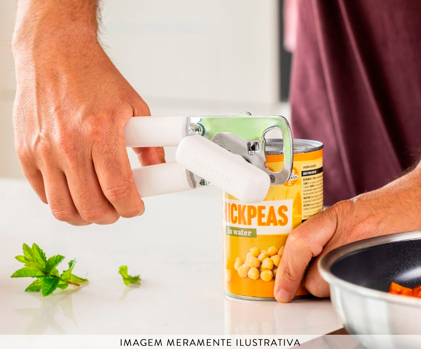 Abridor de Latas Dois em Um Kitchenaid Branco image number 4