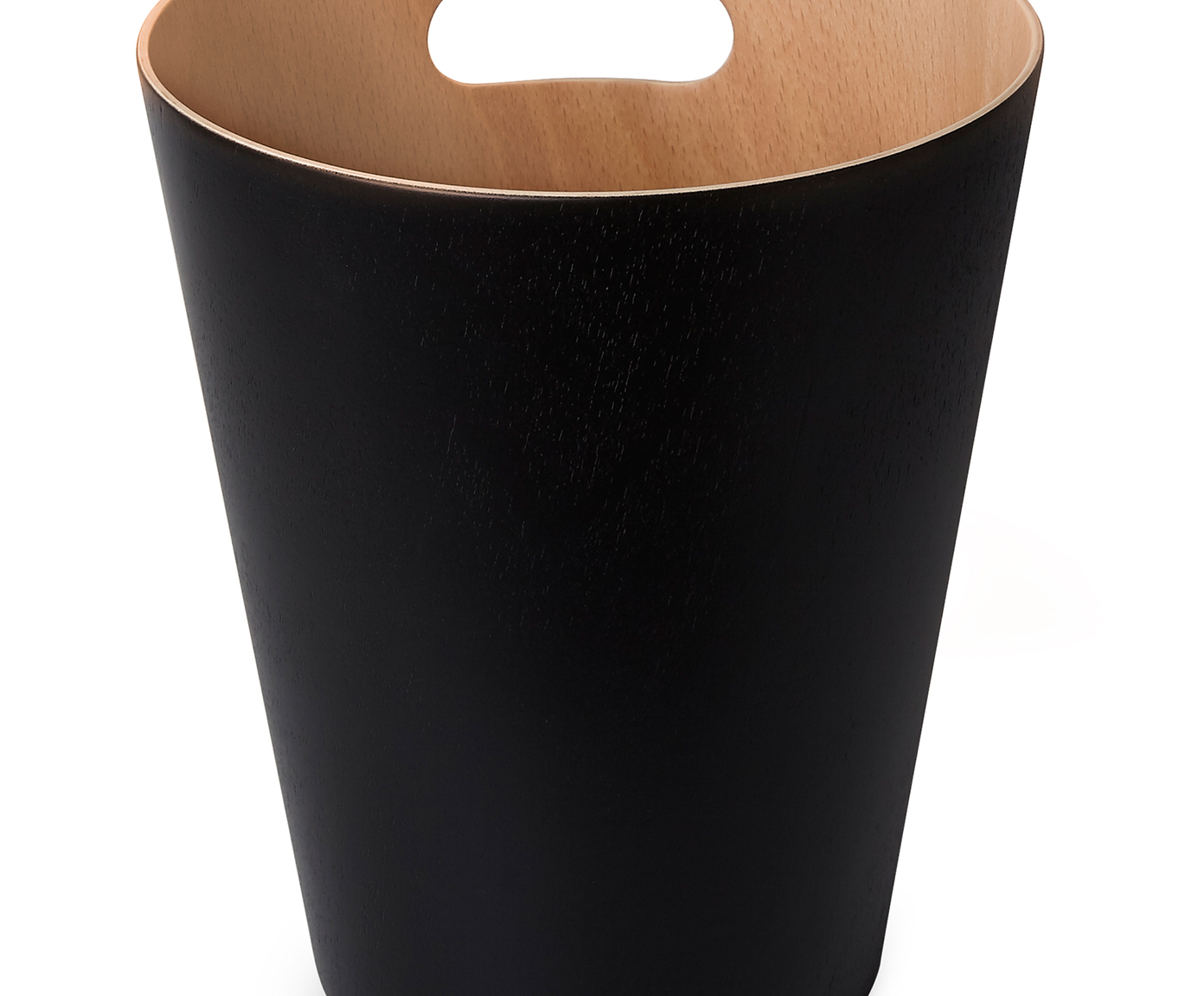 Lixeira Woodrow Can Preto image number 3