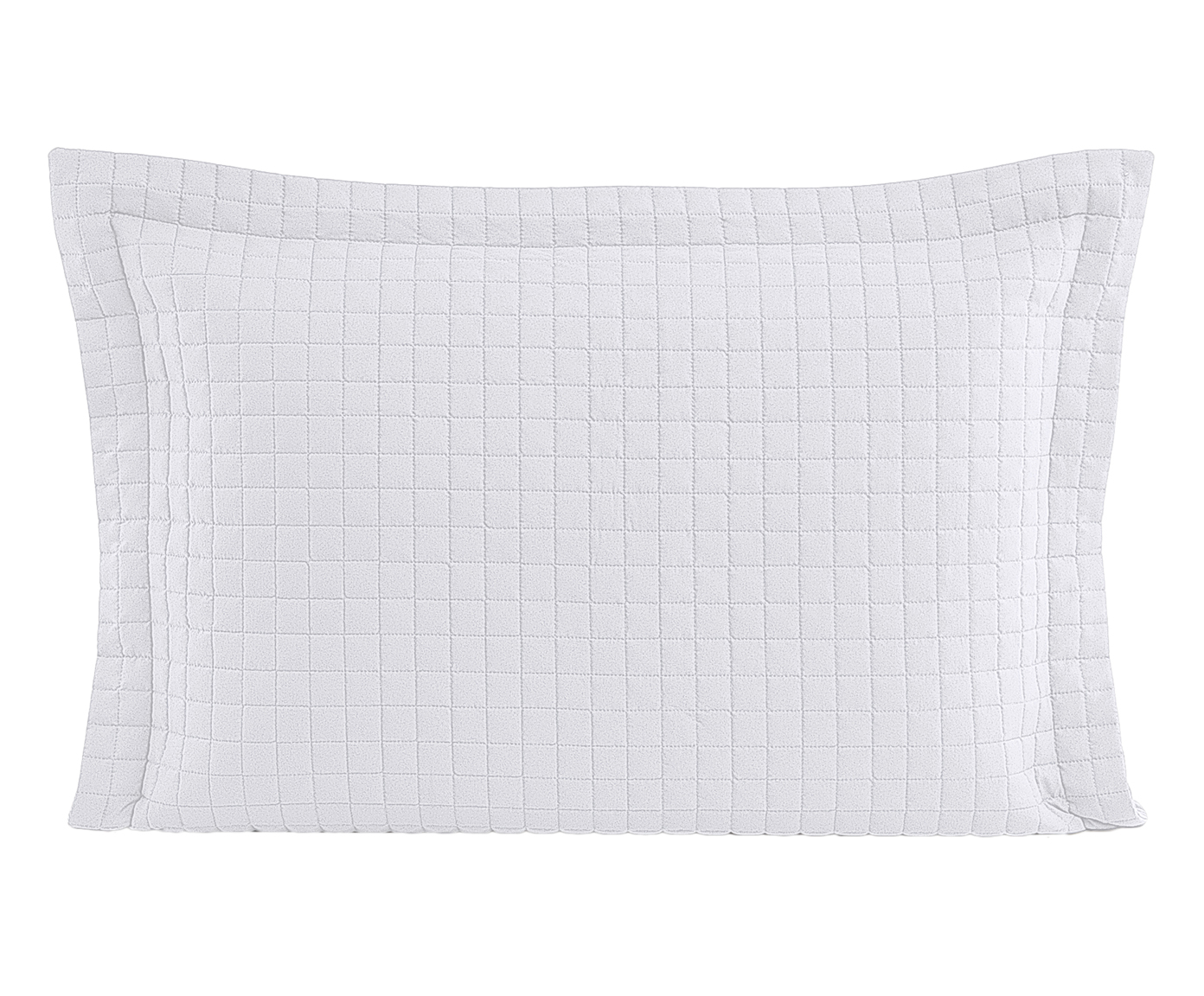 Porta-Travesseiro Plaza Matelado com Abas Branco - image 0