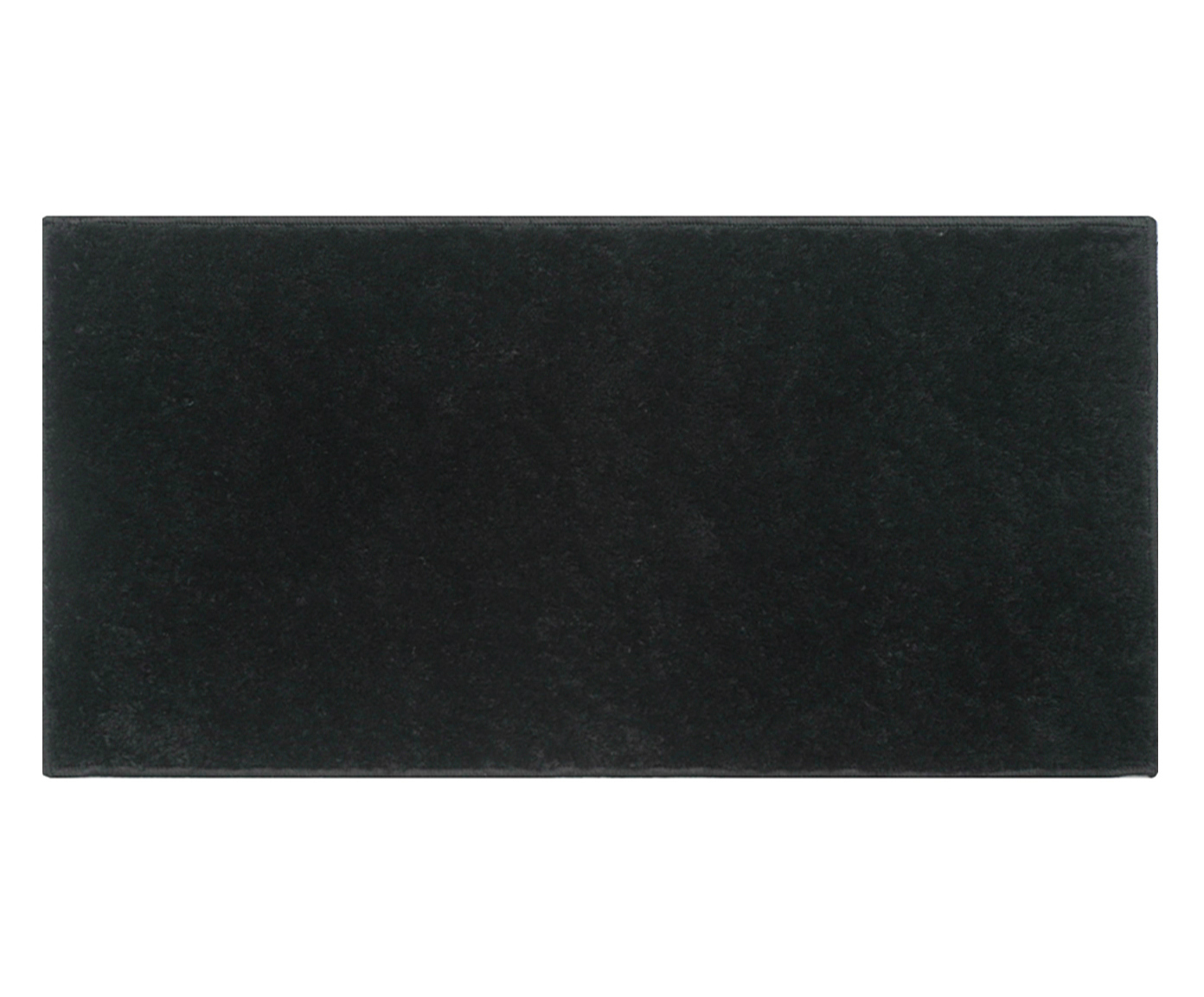 Passadeira Shaggy Smooth Preta - image 0