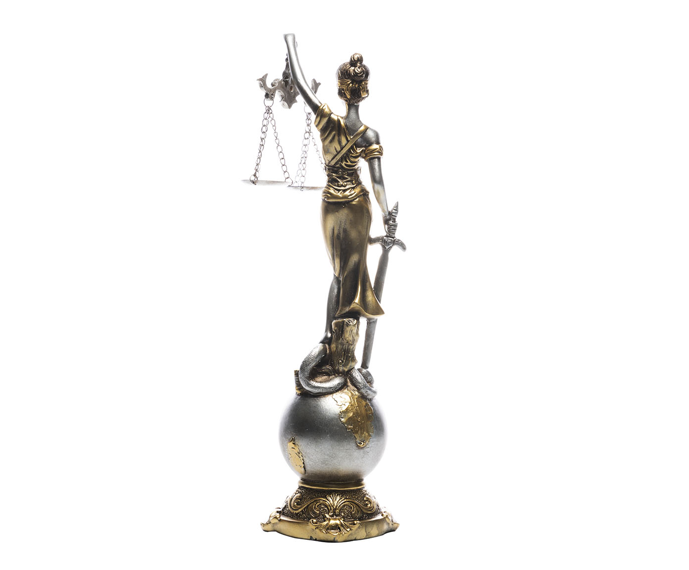 Escultura Decorativa Dama da Justi&ccedil;a l image number 2