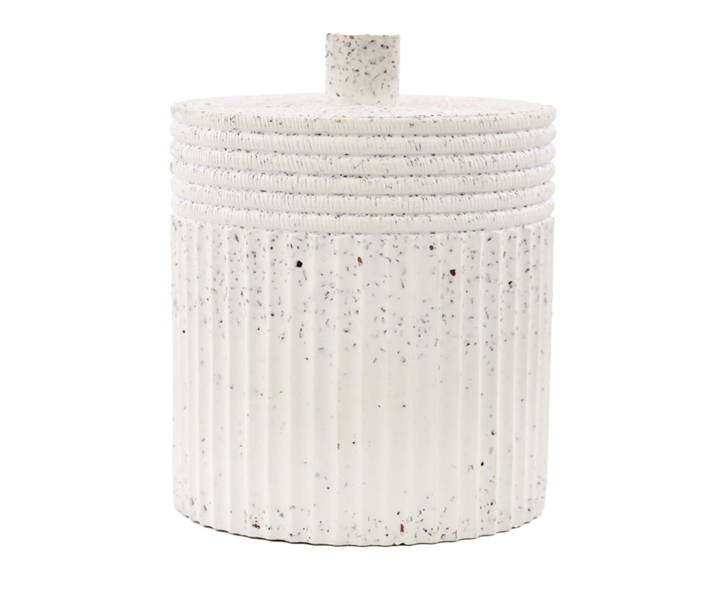 Porta Disco de Algod&atilde;o Branco - image 0