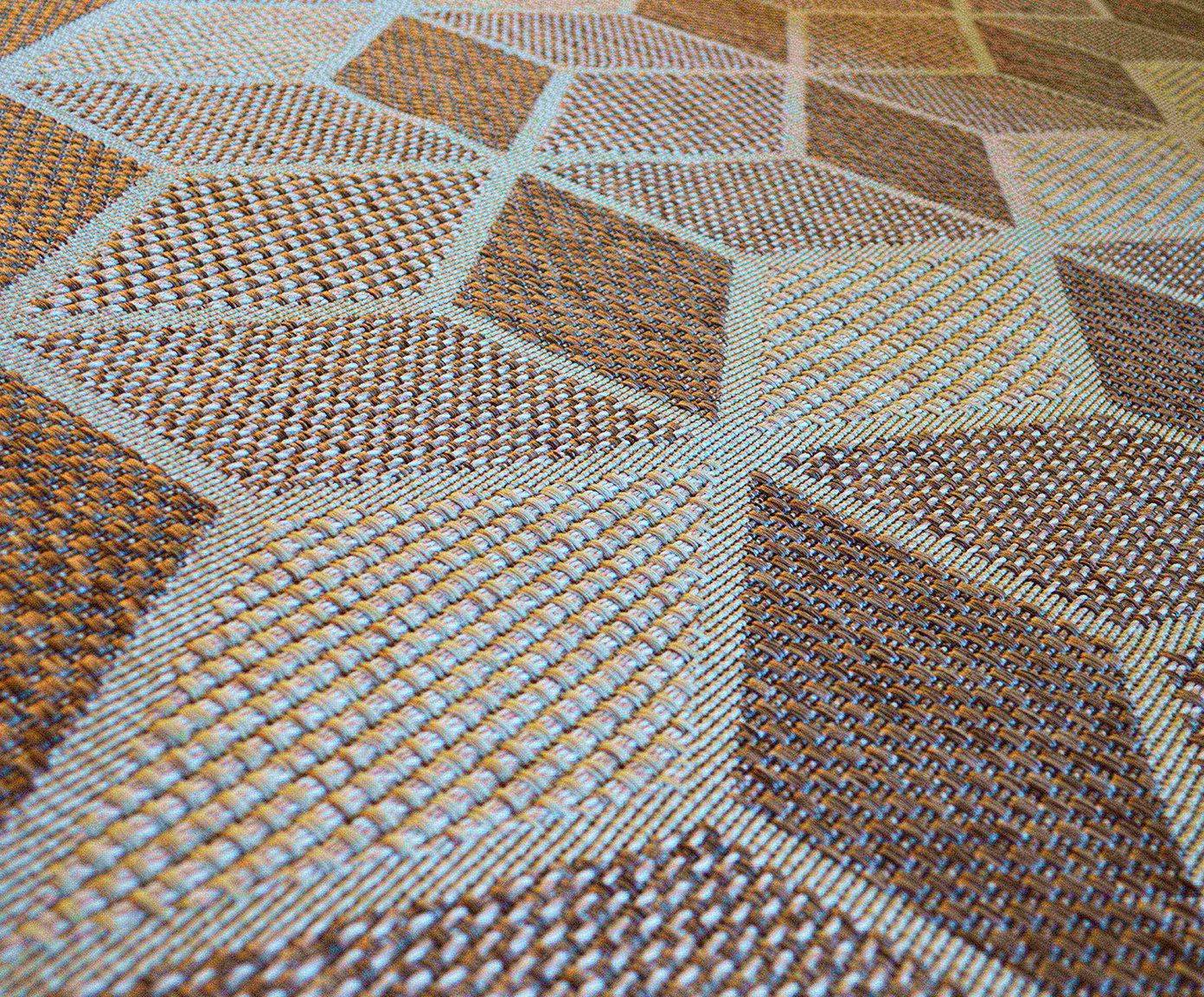 Tapete Redondo Natural Look Jacquard P&oacute;dio A image number 3